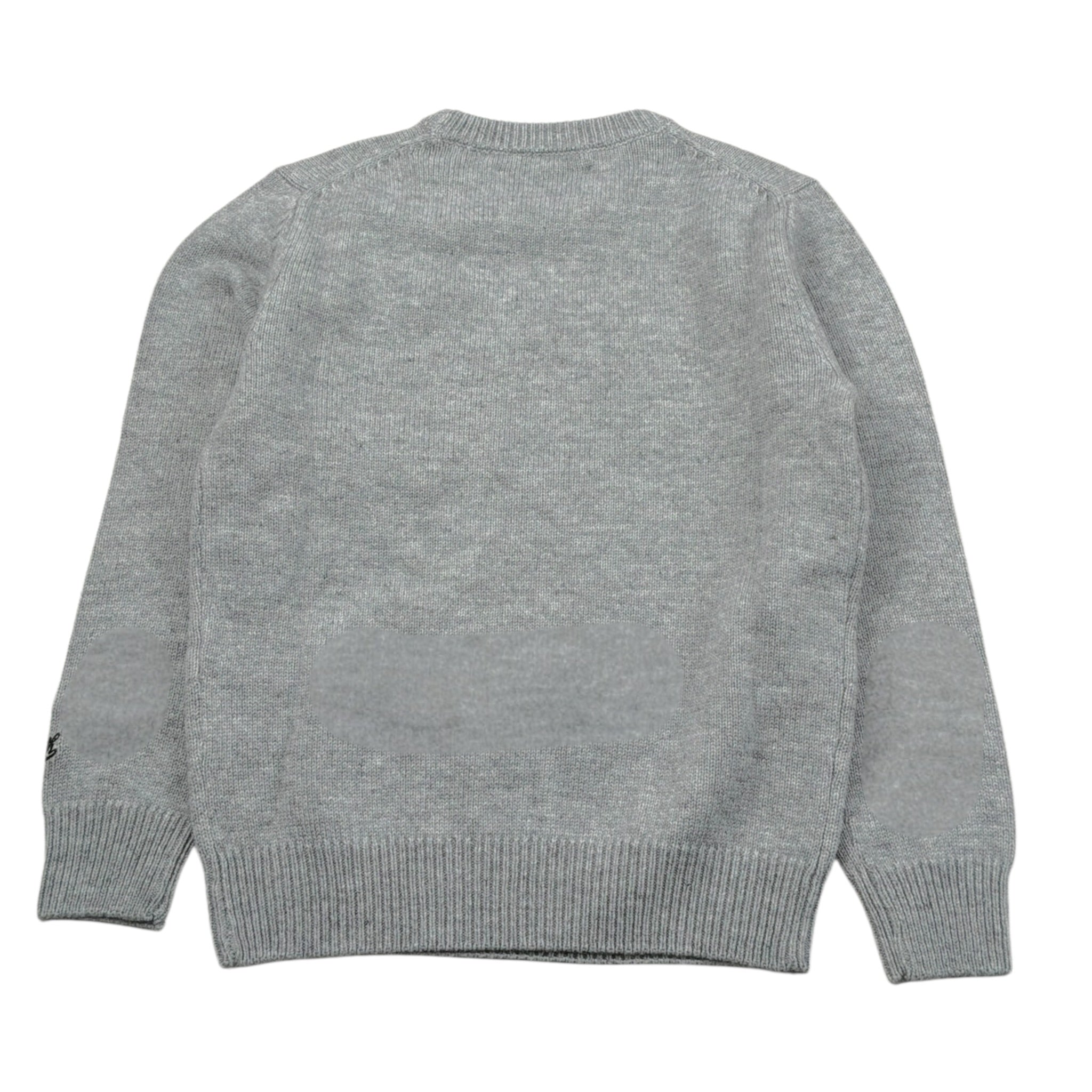 Saint Barth Maglia tinta unita con Stampa Grigio per Bambino DOU000102557L GRIGIO SAINT BARTH 