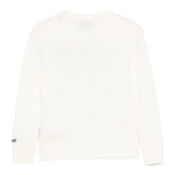 Saint Barth Maglia Girocollo tinta unita con Stampa Panna per Bambino DOU001900342L PANNA SAINT BARTH 