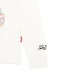 Saint Barth Maglia Girocollo tinta unita con Stampa Panna per Bambino DOU001900342L PANNA SAINT BARTH 