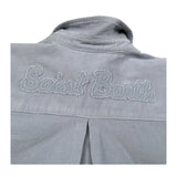 Saint Barth Camicia Manica Lunga tinta unita Azzurro per Bambino GIGY AZZURRO SAINT BARTH 