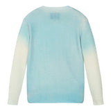Saint Barth Maglia Girocollo Bicolore con Ricami Azzurro per Bambino GOOFY AZZURRO SAINT BARTH 