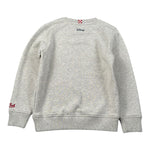 Saint Barth Felpa Chiusa Girocollo tinta unita con Logo Grigio per Bambino HUTTONNN GRIGIO SAINT BARTH 