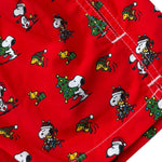 Saint Barth Costume Modello Boxer tinta unita con Stampa Rosso per Bambino JEANLIGHT ROSSO SAINT BARTH 