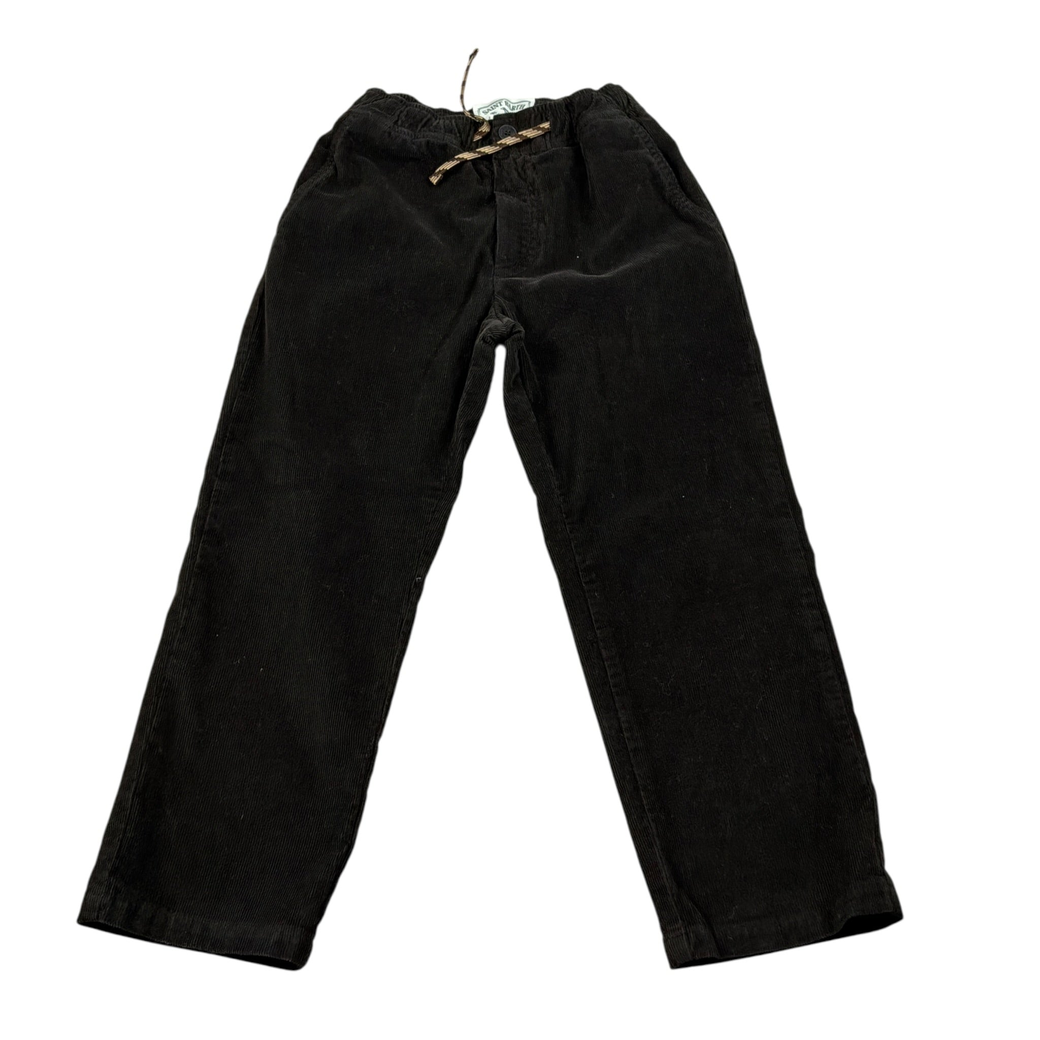 Saint Barth Pantalone tinta unita con Elastico In Vita Marrone per Bambino KILKENNY MARRONE SAINT BARTH 