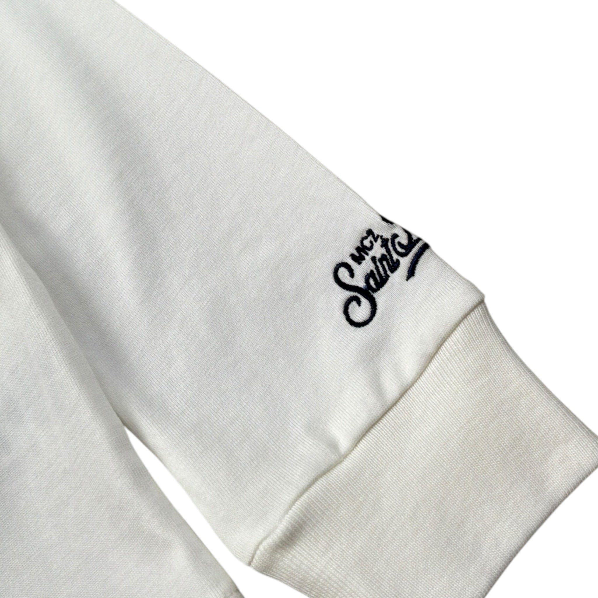 Saint Barth Shirt Girocollo tinta unita con Stampa Bianco per Bambino LUT0003SNOOPY BIANCO SAINT BARTH 