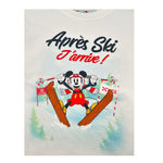 Saint Barth Shirt Girocollo tinta unita con Stampa Panna per Bambina LUTONJR PANNA SAINT BARTH 