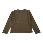 Saint Barth Shirt tinta unita Girocollo con Logo Verde per Bambino MILES VERDE SAINT BARTH 