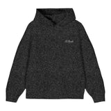 Saint Barth Felpa Tinta con Cappuccio In Lurex Nero per Bambina MIND0006 NERO SAINT BARTH 