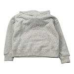 Saint Barth Felpa Chiusa con Cappuccio tinta unita con Stampa Grigio per Bambina MINDY771 GRIGIO SAINT BARTH 