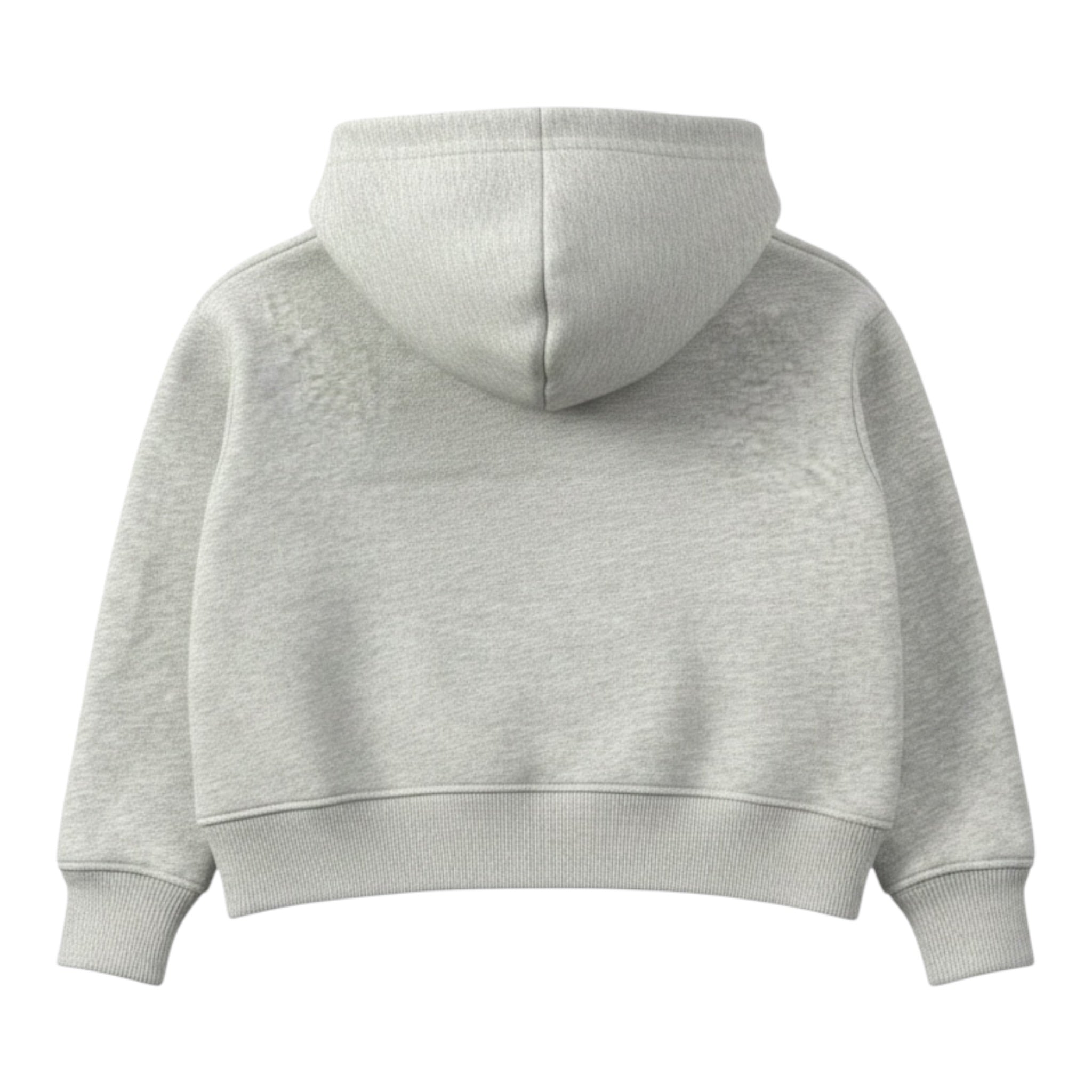 Saint Barth Felpa Chiusa con Cappuccio tinta unita con Stampa Grigio per Bambina MINDYY GRIGIO SAINT BARTH 