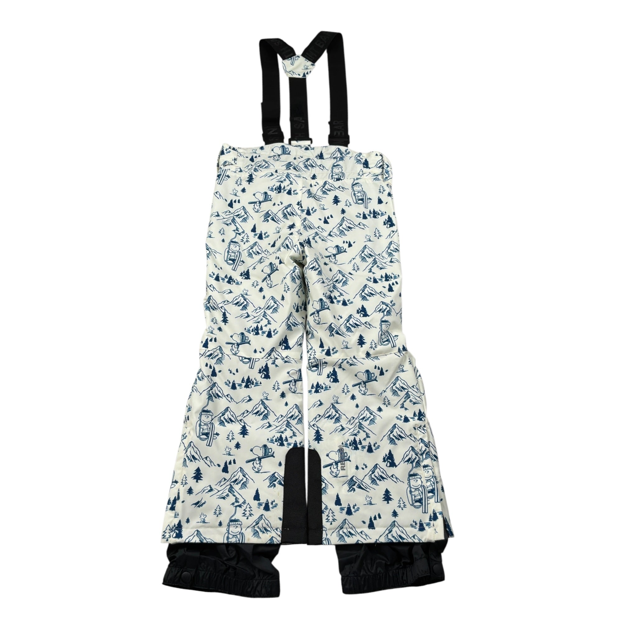 Saint Barth Salopette Neve tinta unita con Stampa Panna per Bambino OLYMPIC PANNA SAINT BARTH 