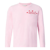 Saint Barth Shirt Girocollo tinta unita con Stampa Rosa per Neonata PENN00101278IN ROSA SAINT BARTH 