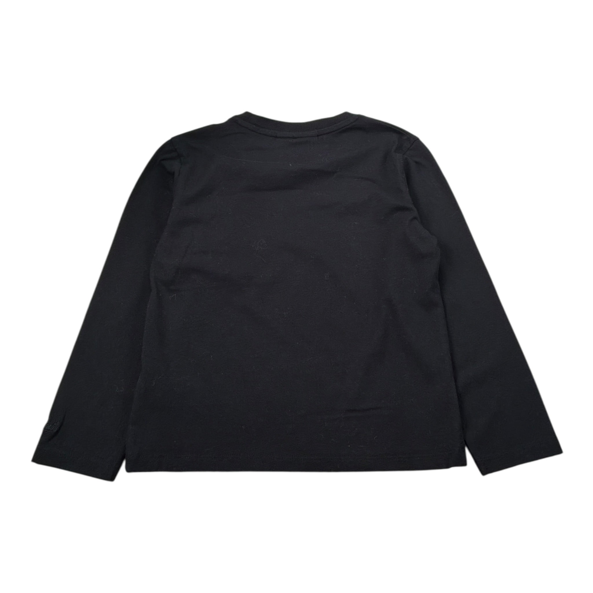 Saint Barth Shirt Girocollo tinta unita con Stampa Nero per Bambina PENNYBADDIE NERO SAINT BARTH 