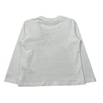 Saint Barth Shirt Girocollo tinta unita con Stampa Panna per Bambina PENNYX PANNA SAINT BARTH 