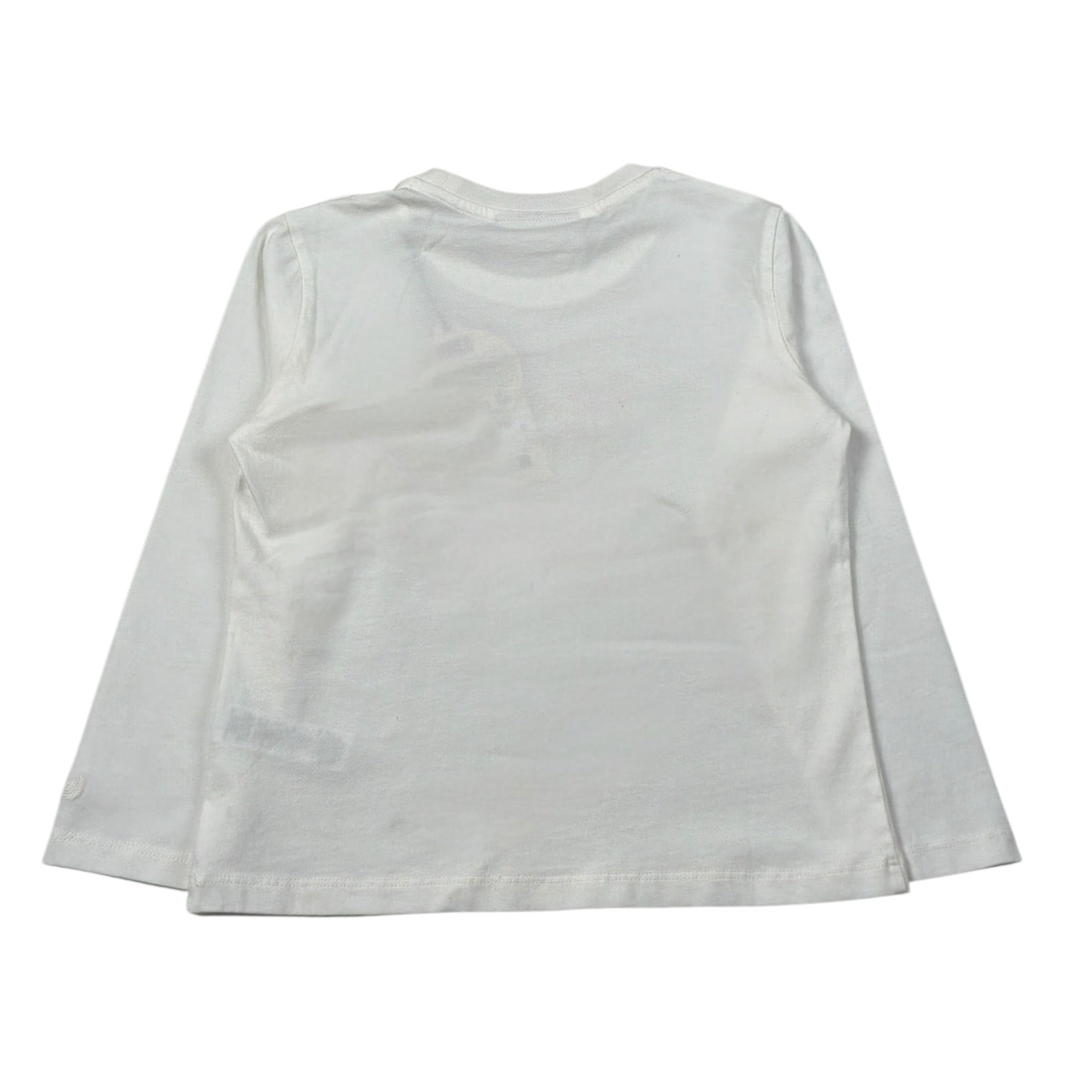 Saint Barth Shirt Girocollo tinta unita con Stampa Panna per Bambina PENNYX PANNA SAINT BARTH 
