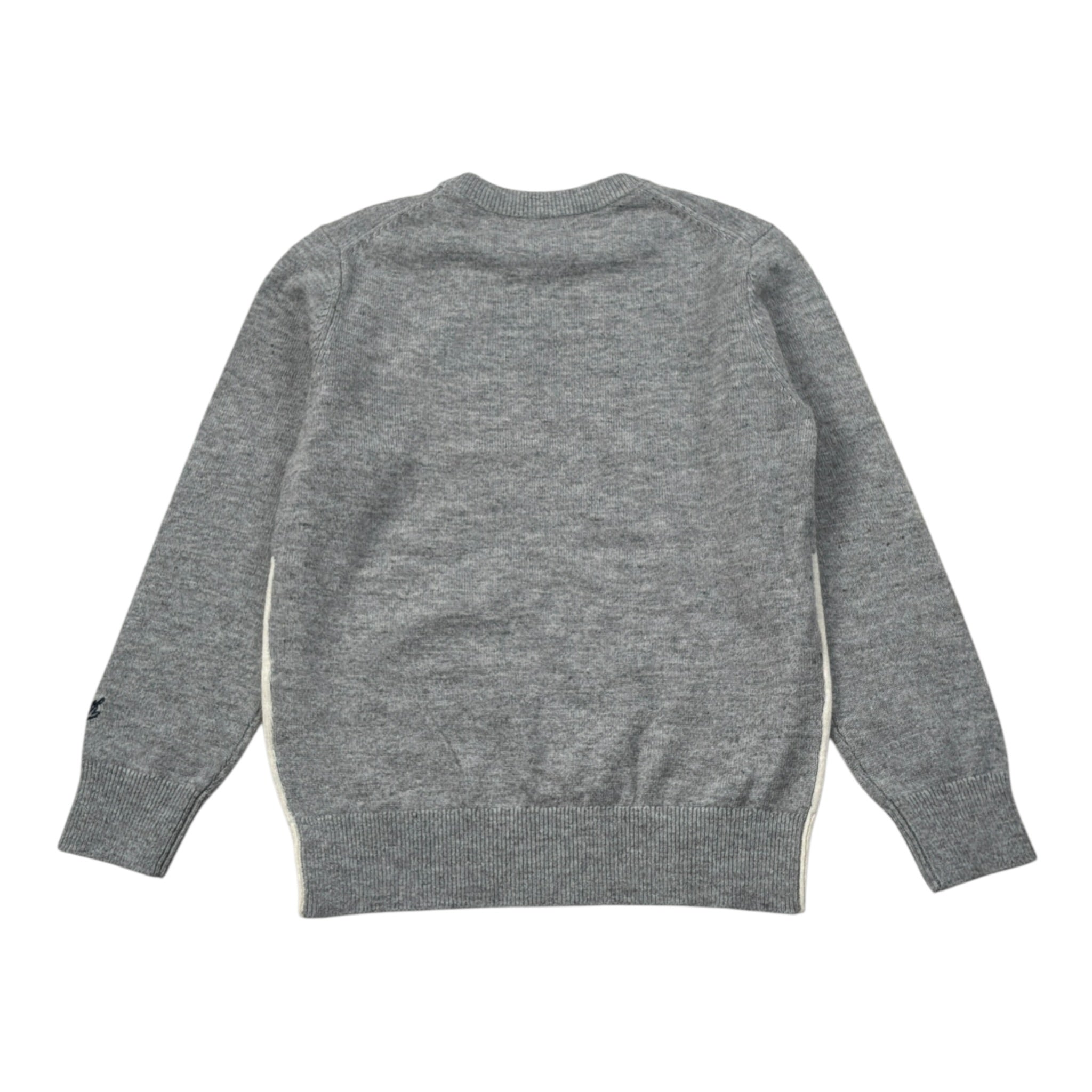 Saint Barth Maglia tinta unita Girocollo con Stampa Grigio per Bambina SNOOPYDOUGLAS GRIGIO SAINT BARTH 