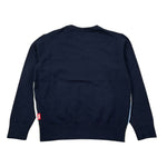 Saint Barth Maglia Girocollo con Ricami Blu per Bambino SPIDERMAN BLU SAINT BARTH 