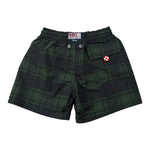 Saint Barth Costume Modello Bermuda tinta unita con Fantasia Verde per Bambino SYROS VERDE SAINT BARTH 