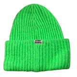 Saint Barth Cappello tinta unita con Stampa Verde Fluo per Bambina WENGENX VERDE FLUO SAINT BARTH 