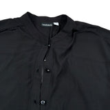 Sarabanda Camicia Manica Lunga Tinta Nita Collo Coreano Nero per Bambino 04250 NERO SARABANDA 