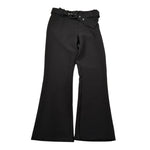 Sarabanda Pantalone tinta unita con Cintura Nero per Bambina 05435 NERO SARABANDA 