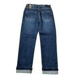 Sarabanda Jeans tinta unita con Girovita Regolabile Blu per Bambino 0A164 BLU SARABANDA 