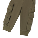 Sarabanda Pantalone Modello Tuta con Tasconi Verde per Bambino 0A170 VERDE SARABANDA 