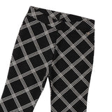 Sarabanda Leggins tinta unita con Stampa Modello Zampa Nero per Bambina 0A241 NERO SARABANDA 