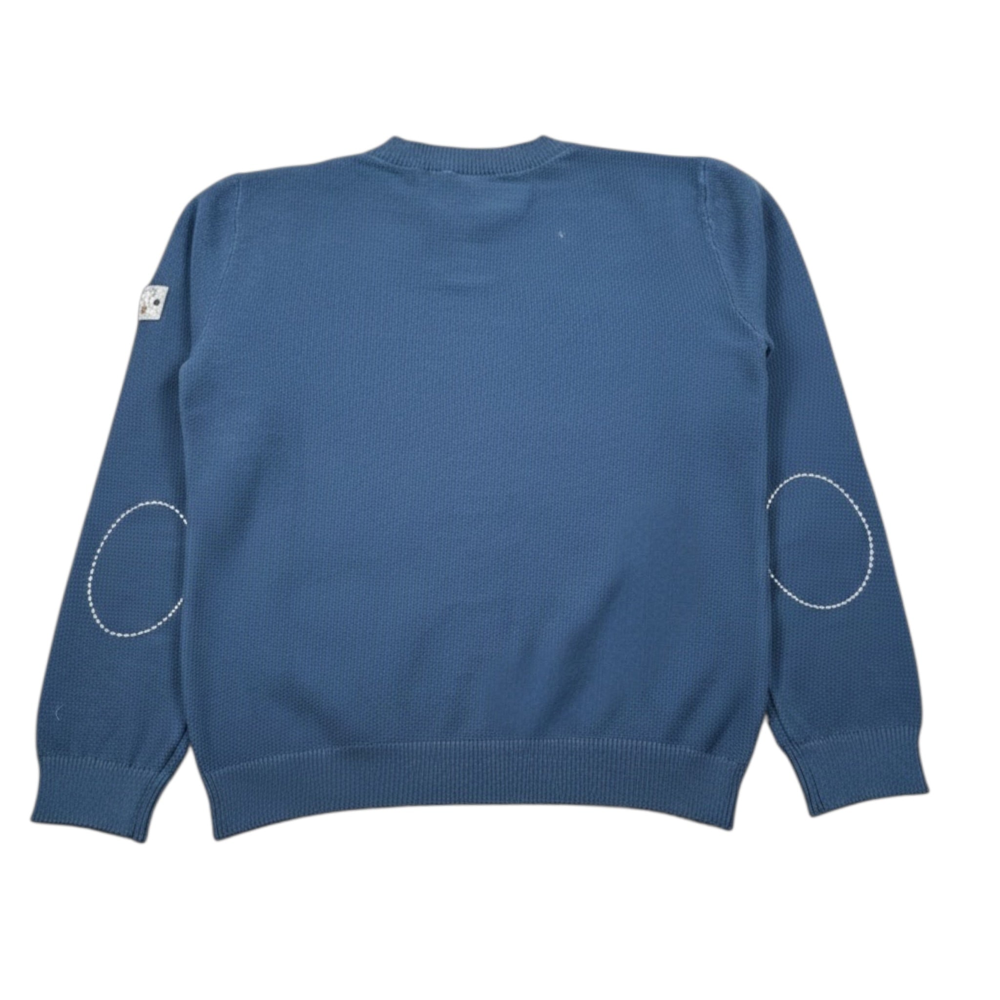 Sarabanda Cardigan tinta unita Blu per Bambino 0F103 BLU SARABANDA 