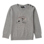 Sarabanda Maglia Girocollo tinta unita Grigio per Bambino 0F105 GRIGIO SARABANDA 