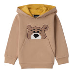 Sarabanda Felpa tinta unita con Cappuccio Beige per Bambino 0F149 BEIGE SARABANDA 
