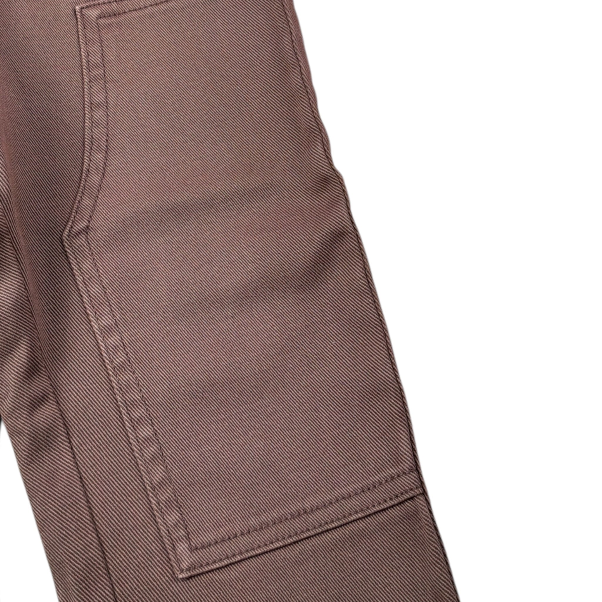 Sarabanda Pantalone tinta unita con Elastico In Vita Marrone per Bambino 0F171 MARRONE SARABANDA 