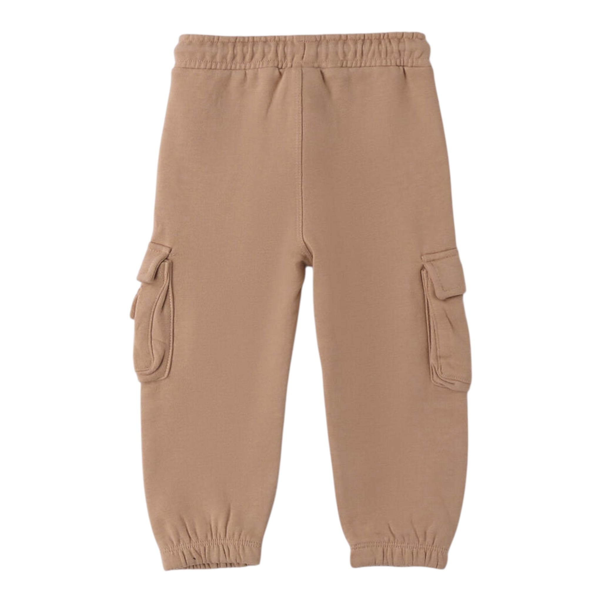 Sarabanda Pantalone tinta unita con Elastico In Vita Beige per Bambino 0F173 BEIGE SARABANDA 