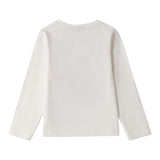Sarabanda Shirt tinta unita con Stampa Bianco per Neonato 0F224N BIANCO SARABANDA 