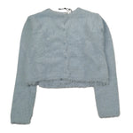 Sarabanda Cardigan tinta unita Azzurro per Bambina 0F335 AZZURRO SARABANDA 