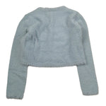 Sarabanda Cardigan tinta unita Azzurro per Bambina 0F335 AZZURRO SARABANDA 