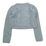 Sarabanda Cardigan tinta unita Azzurro per Bambina 0F335 AZZURRO SARABANDA 