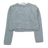 Sarabanda Cardigan tinta unita Azzurro per Neonata 0F335N AZZURRO SARABANDA 