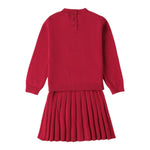Sarabanda Completo 2Pz Maglia-Gonna Fuxia per Bambina 0F366 FUXIA SARABANDA 