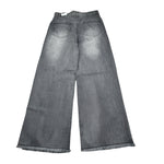 Sarabanda Jeans tinta unita Modello Palazzo Grigio per Bambina 0F465 GRIGIO SARABANDA 