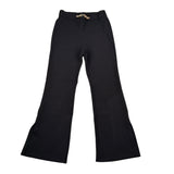 Sarabanda Pantalone tinta unita Modello Zampa Nero per Bambina 0F540 NERO SARABANDA 