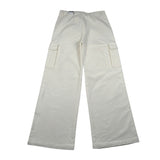 Sarabanda Pantalone tinta unita Modello Palazzo Bianco per Bambina 0F547 BIANCO SARABANDA 