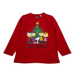 Sarabanda Shirt tinta unita con Stampa Rosso per Bambina 5221 ROSSO SARABANDA 
