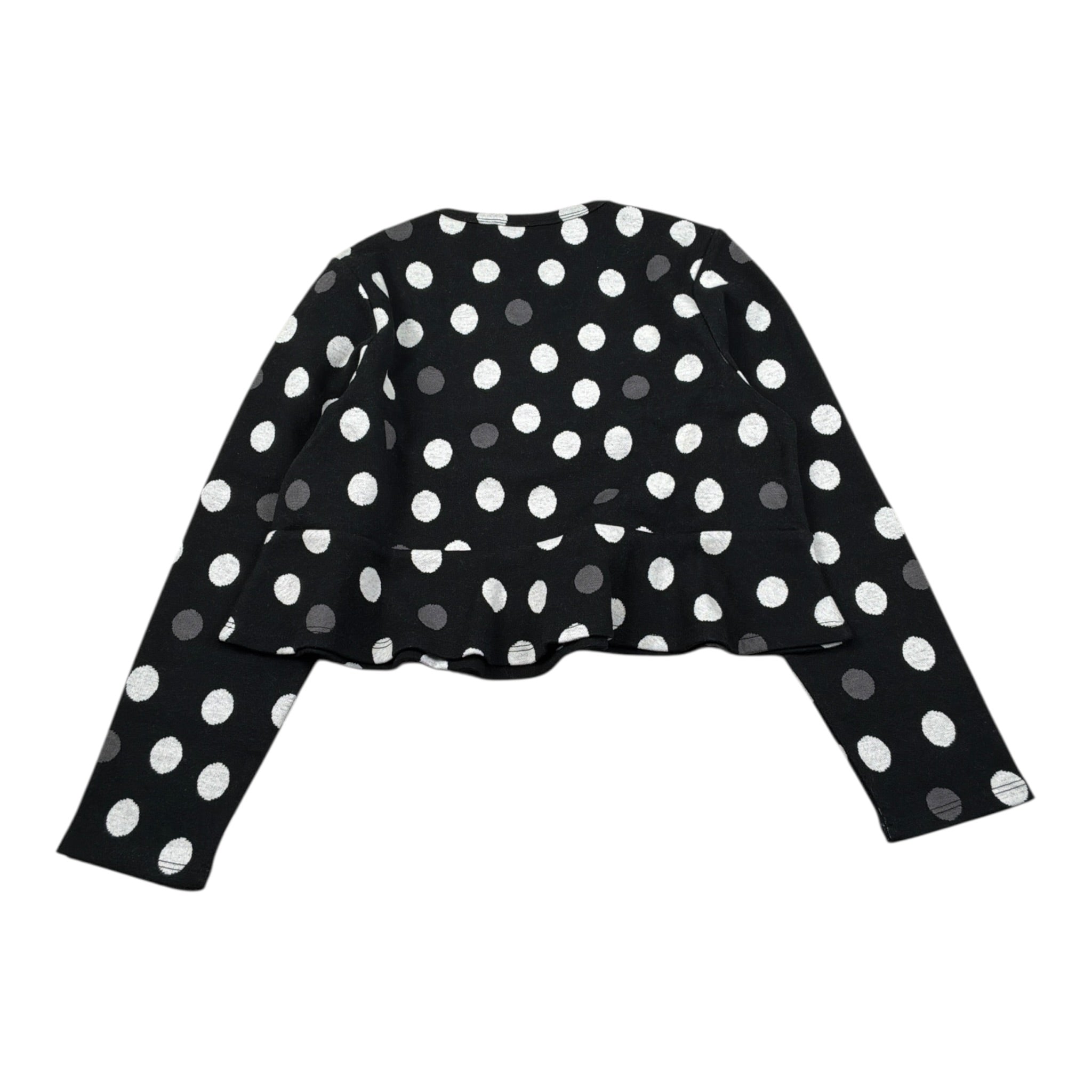 Sarabanda Felpa tinta unita con Fantasia Paillettes Nero per Bambina 5417 NERO SARABANDA 