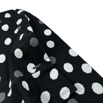 Sarabanda Felpa tinta unita con Fantasia Paillettes Nero per Bambina 5417 NERO SARABANDA 