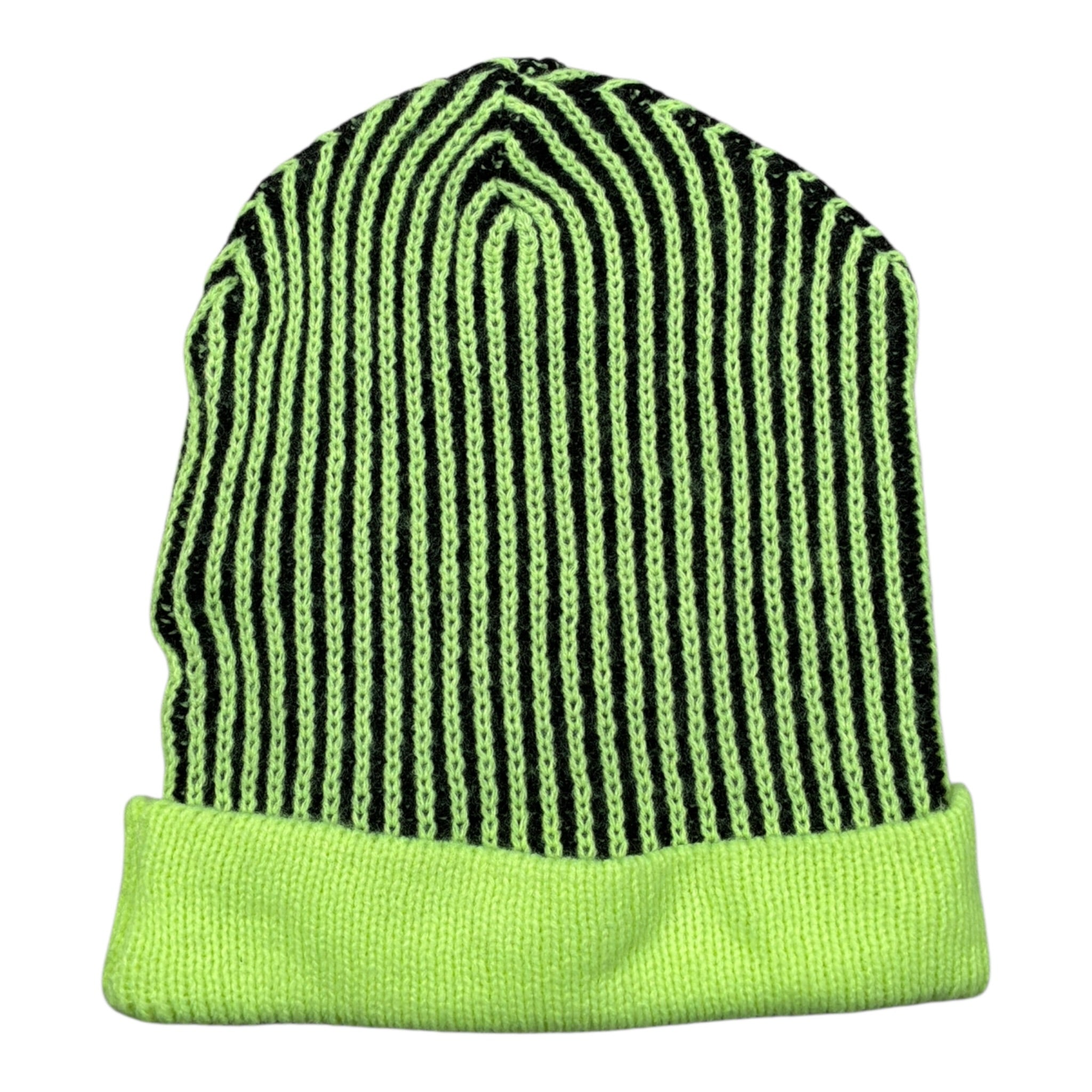 Sarabanda Cappello tinta unita con Fantasia A Righe Verde per Bambino 5834 VERDE SARABANDA 