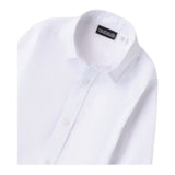 Sarabanda Camicia tinta unita Manica Lunga Bianco per Bambino 7130 BIANCO SARABANDA 