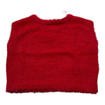 Sarabanda  Gilet tinta unita Rosso per Neonata F345N ROSSO SARABANDA 