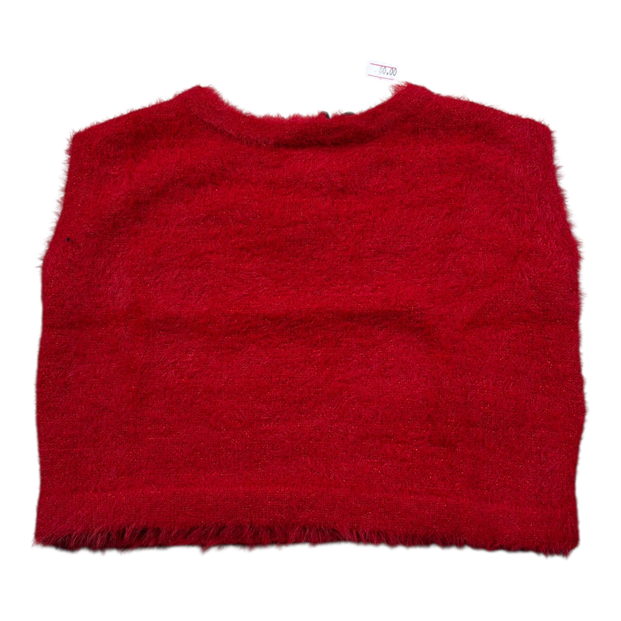 Sarabanda Maglia Modello Gilet tinta unita Rosso per Neonata F345N ROSSO SARABANDA 