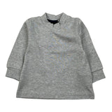 Sarabanda Shirt tinta unita con Logo Grigio per Neonato X702 GRIGIO SARABANDA 